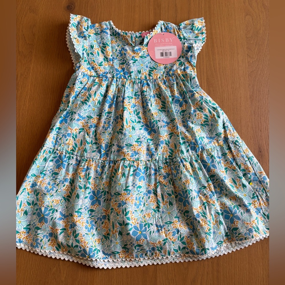 NWT Bisby Floral Kids Dress